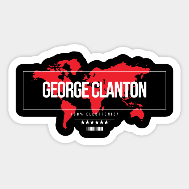 George Clanton 100 Electronica George Clanton 100 Electronica Sticker Teepublic 9044